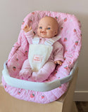 Reborn Doll Car Seat - Strawberry