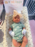 Paige 19-20in Full Silicone Baby Girl Tan skin tone open mouth approx 7.4.   TAT 10-15 Days Factory closed 9/23-10/7