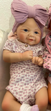 Neilani 18” Full Silicone Baby Girl fair skin open mouth approx 6lbs
