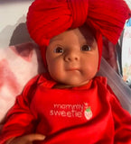 Paige 19-20in Full Silicone Baby Girl Tan skin tone open mouth approx 7.4.   TAT 10-15 Days Factory closed 9/23-10/7