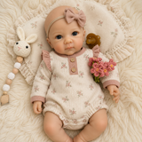 Phoebe 20in Full Premium Silicone baby girl No limb lines open mouth approx 7lbs EXTRA SOFT. Approx 10-15 Day tat