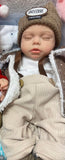Lance 16in boy Full Silicone Painted Hair Preemie approx TAT approx 15 days